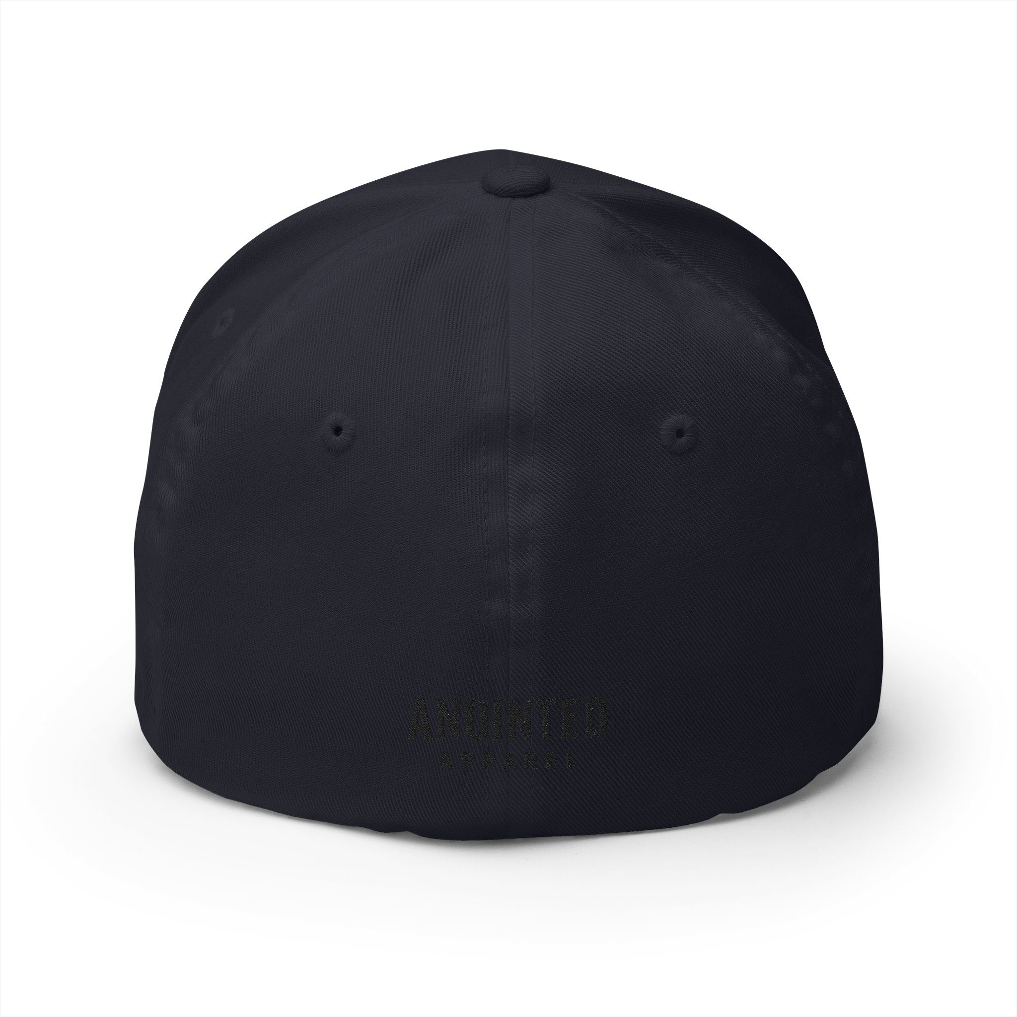 Signature Series "YHWH" FlexFit Closed-Back (Black) (Triple Embroidered)