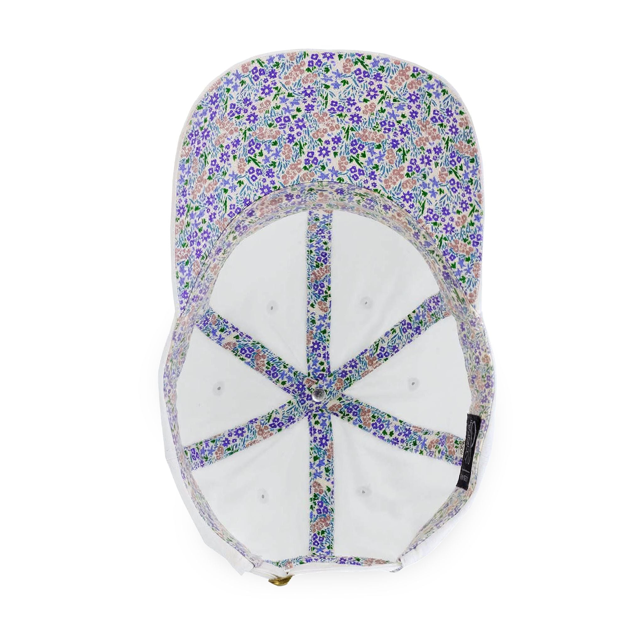 Women's "Anointed" Christian Cap (Blue Logo) (makeup-resistant, concealed ponytail opening)