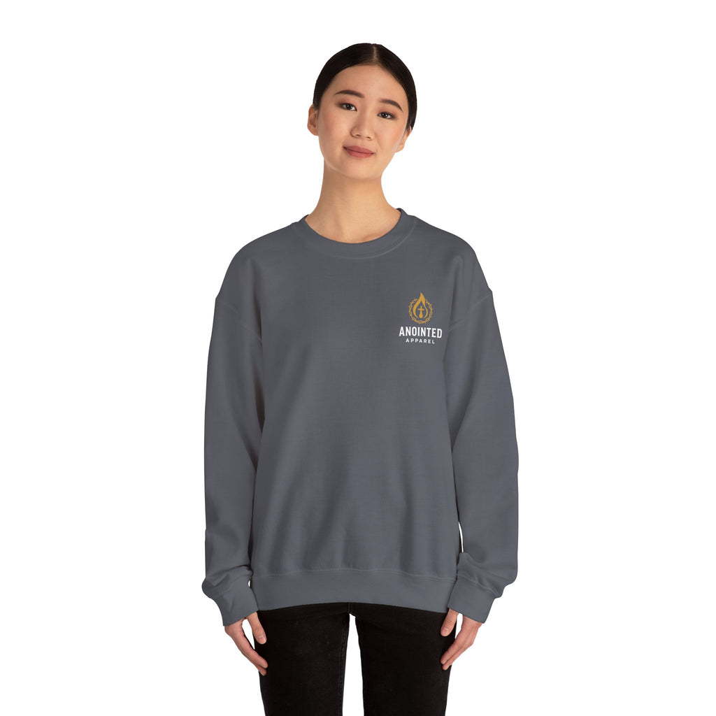 Graves Into Gardens Crewneck Sweatshirt (Design on Back/Logo on Front)