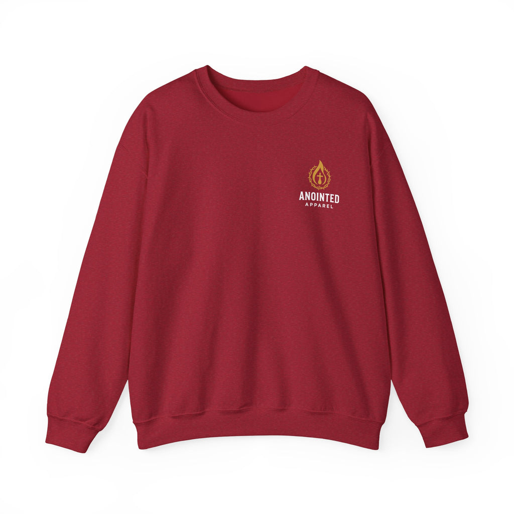 Graves Into Gardens Crewneck Sweatshirt (Design on Back/Logo on Front)