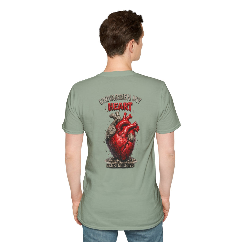 "Heart of Flesh" (Design on Back/Logo on Front)