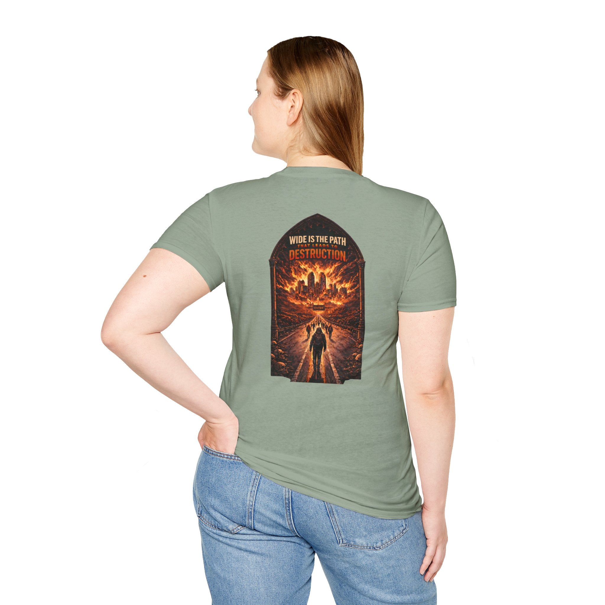 "The Path to Destruction" (Design on Back/Logo on Front)