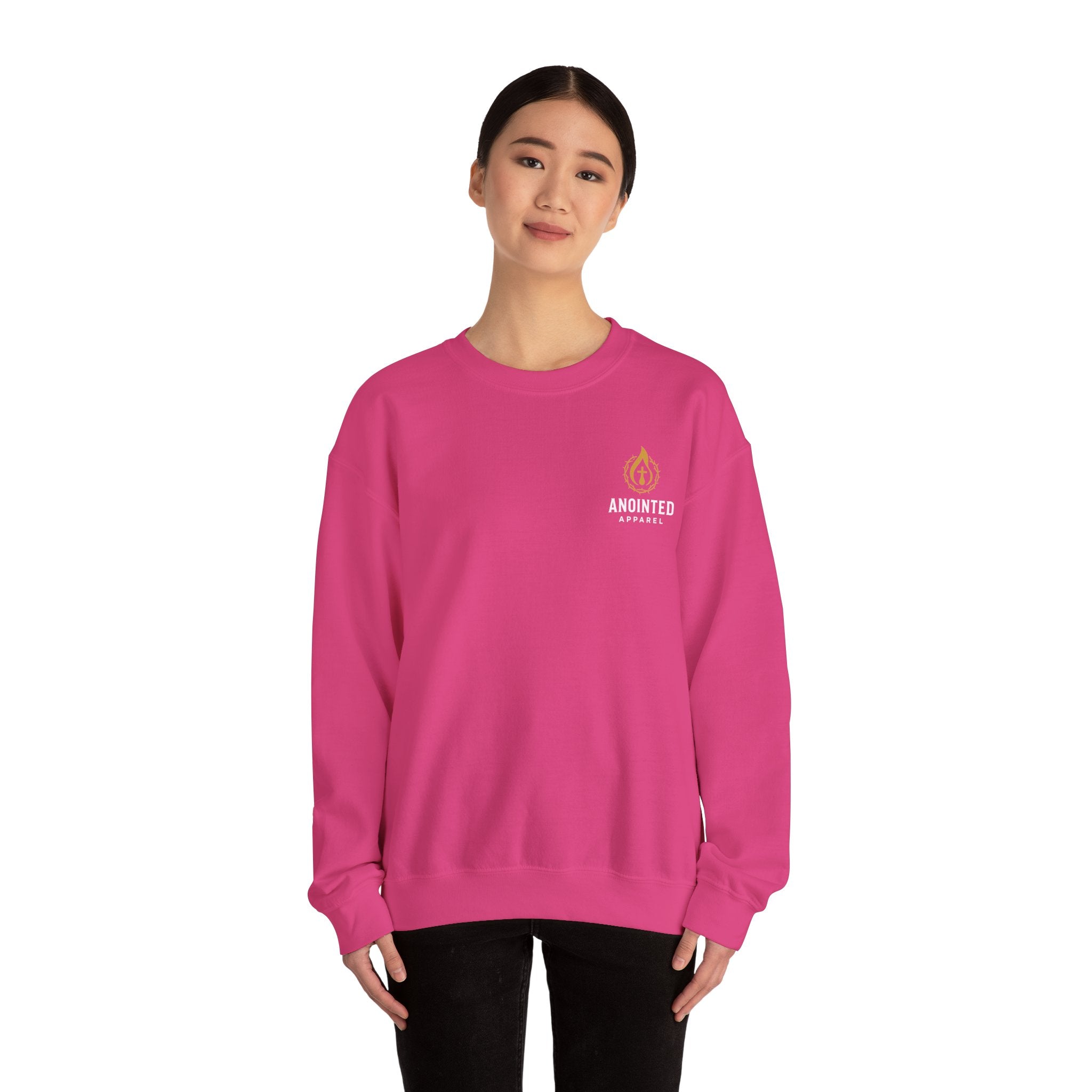Graves Into Gardens Crewneck Sweatshirt (Design on Back/Logo on Front)