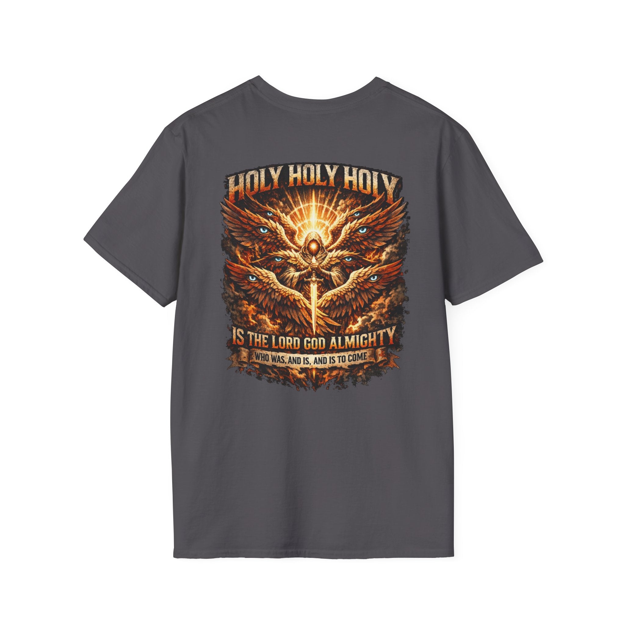 "HOLY, HOLY, HOLY!" (Design on Back/Logo on Front)