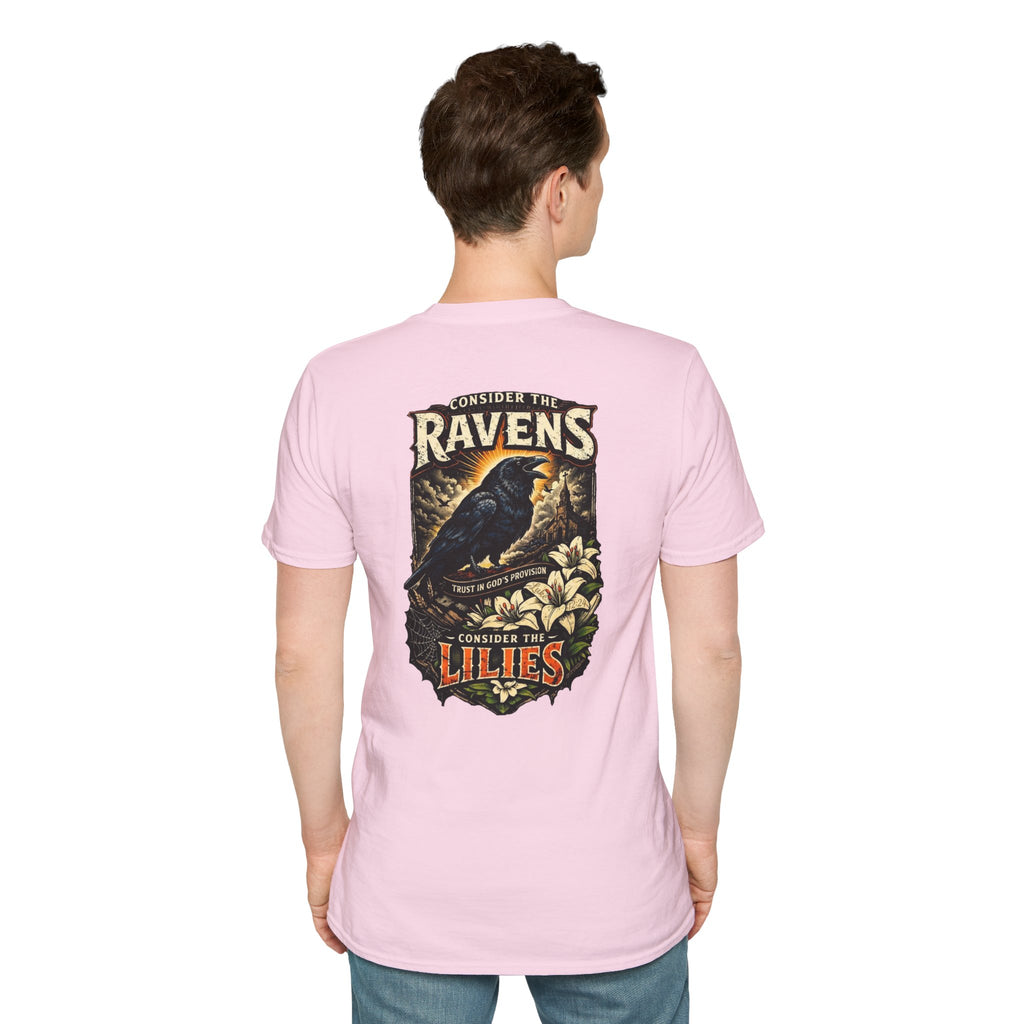 "Consider the Ravens" (Design on Back/Logo on Front)