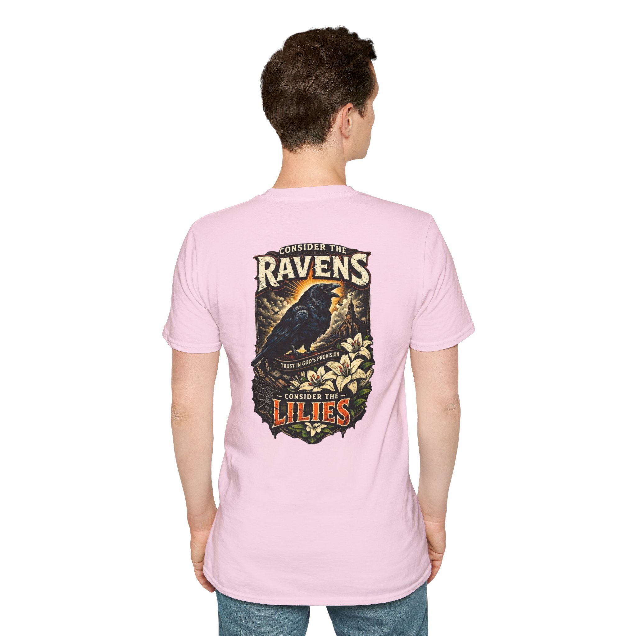 "Consider the Ravens" (Design on Back/Logo on Front)