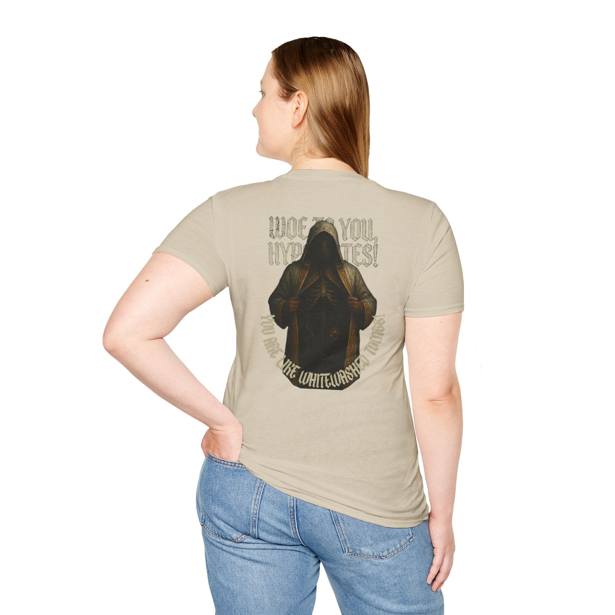 "Whitewashed Tombs" (Design on Back/Logo on Front)