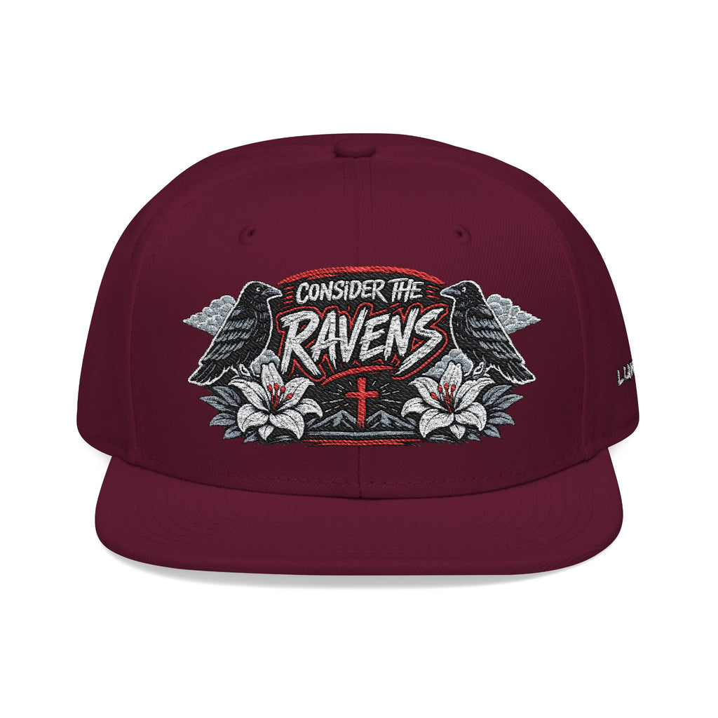 "Ravens and Lilies" v2 Exalted Edition (Embroidered Front/Side/Back)