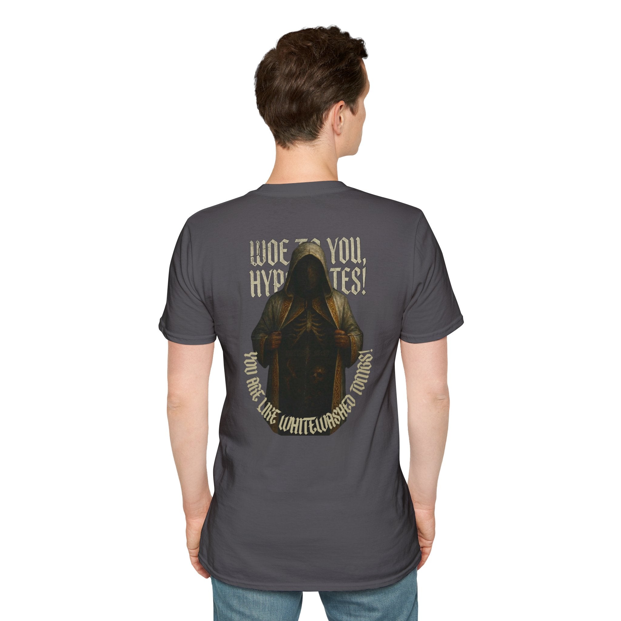 "Whitewashed Tombs" (Design on Back/Logo on Front)