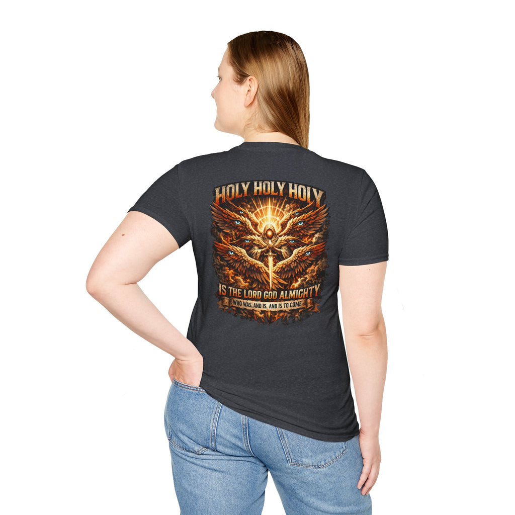 "HOLY, HOLY, HOLY!" (Design on Back/Logo on Front)
