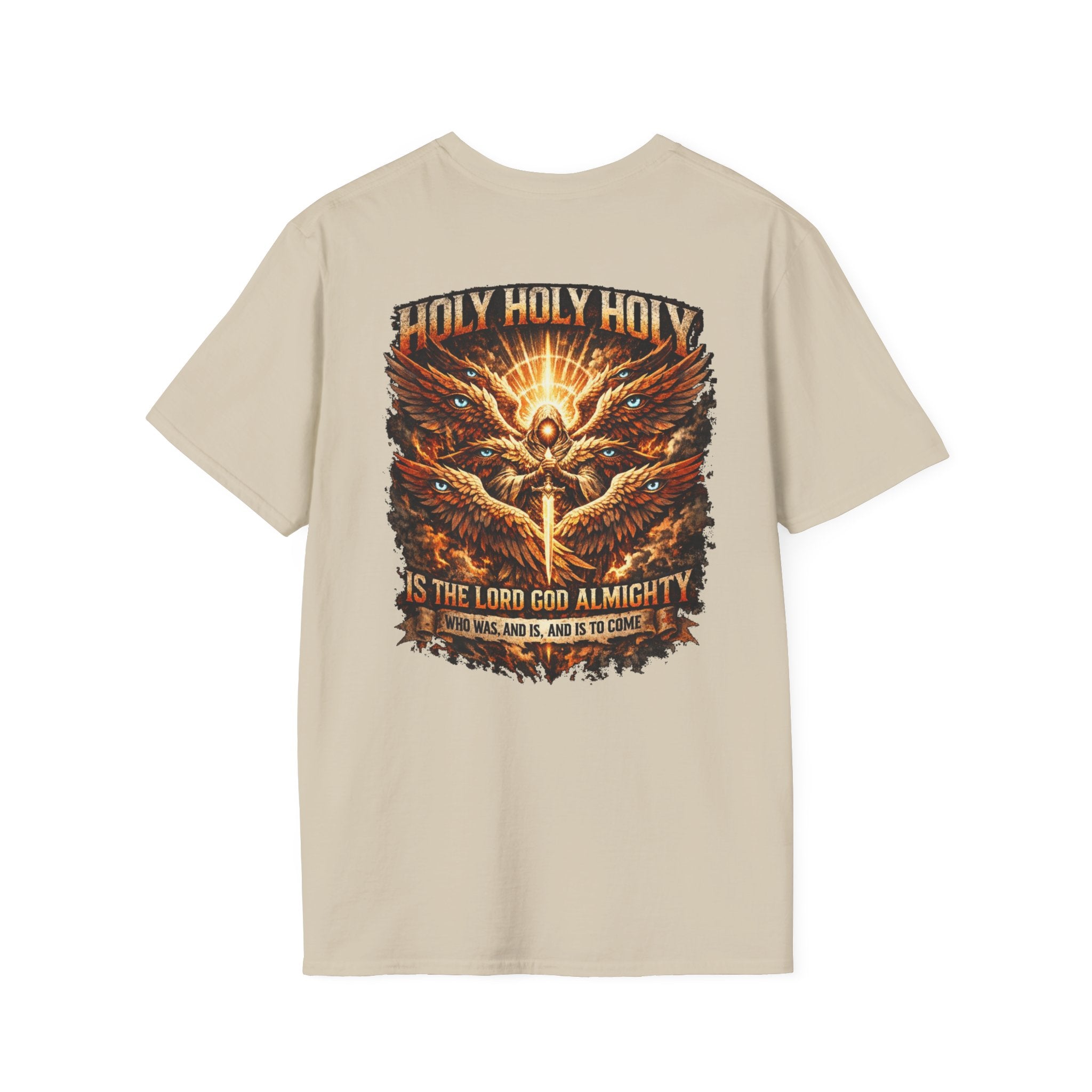 "HOLY, HOLY, HOLY!" (Design on Back/Logo on Front)