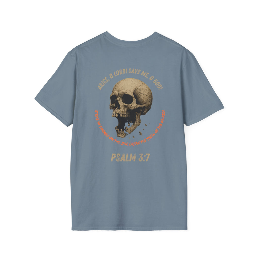 Psalm 3:7 - "Arise, O Lord!" (Design on Back/Logo on Front)