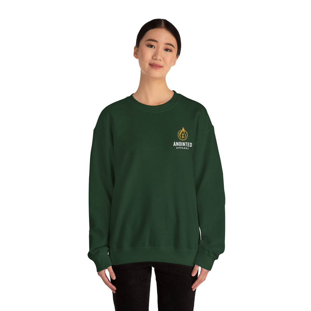 Graves Into Gardens Crewneck Sweatshirt (Design on Back/Logo on Front)