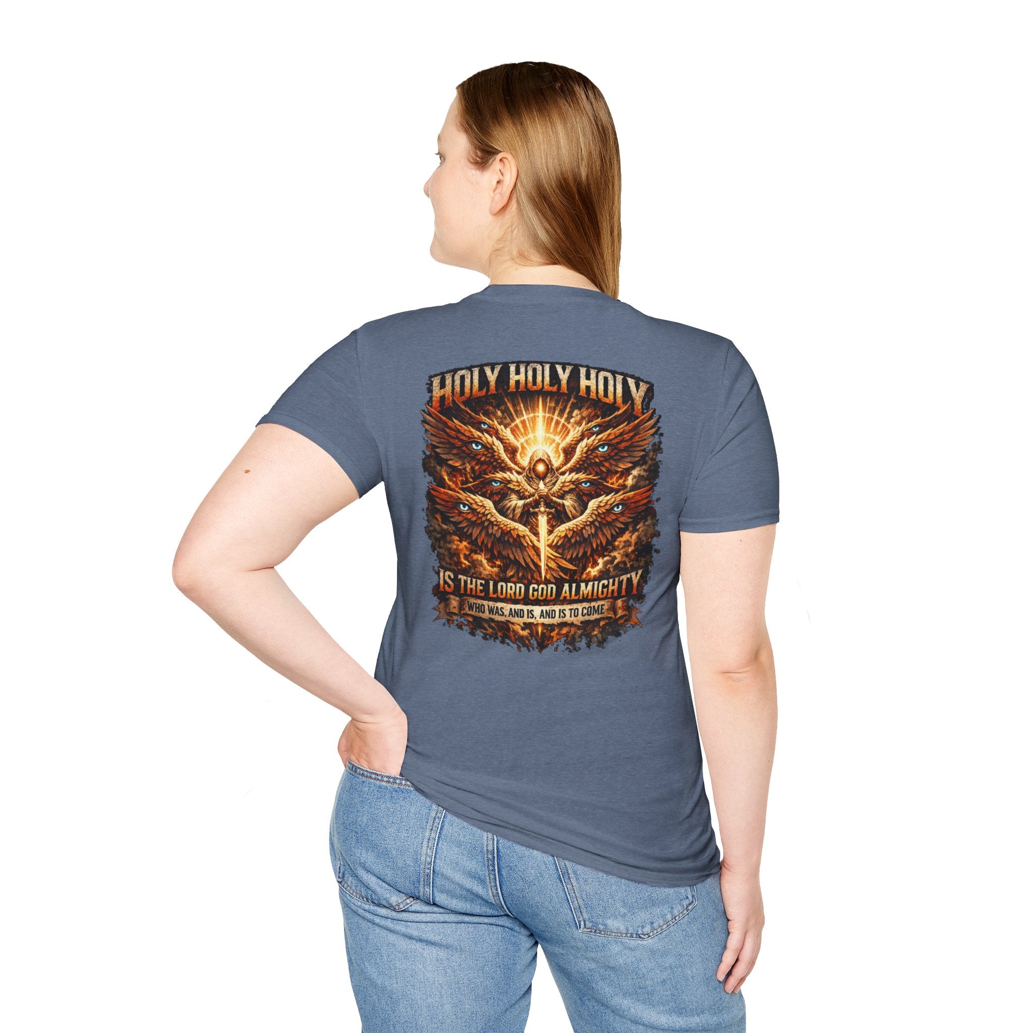 "HOLY, HOLY, HOLY!" (Design on Back/Logo on Front)