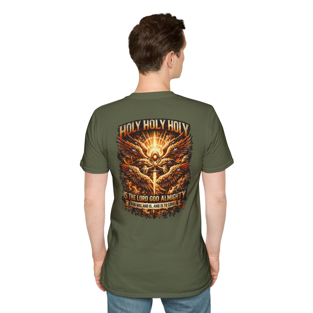 "HOLY, HOLY, HOLY!" (Design on Back/Logo on Front)