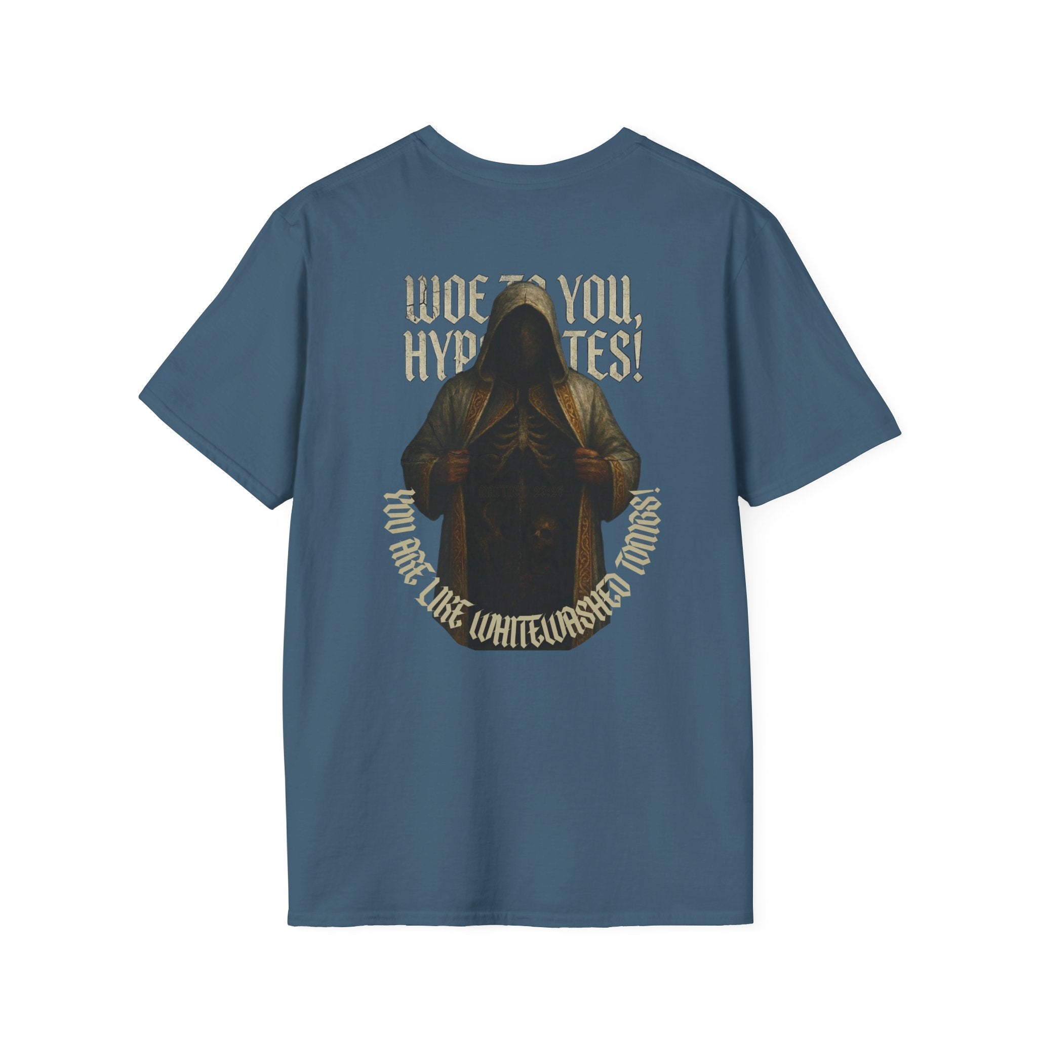 "Whitewashed Tombs" (Design on Back/Logo on Front)