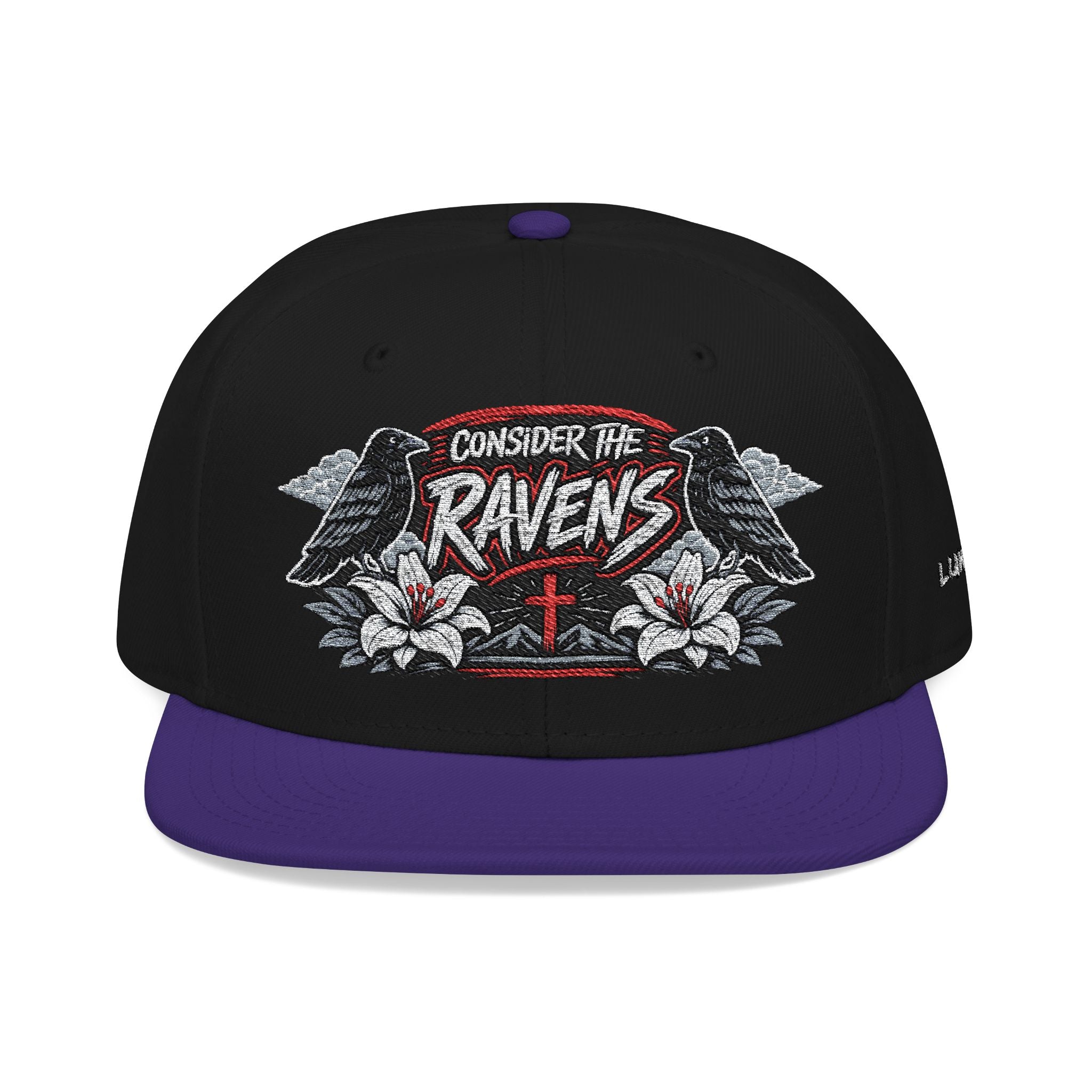 "Ravens and Lilies" v2 Exalted Edition (Embroidered Front/Side/Back)
