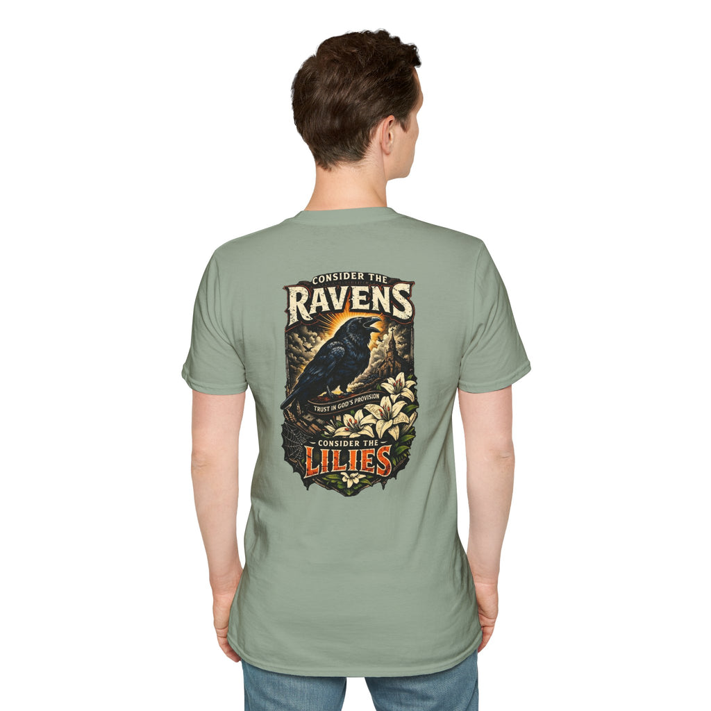 "Consider the Ravens" (Design on Back/Logo on Front)