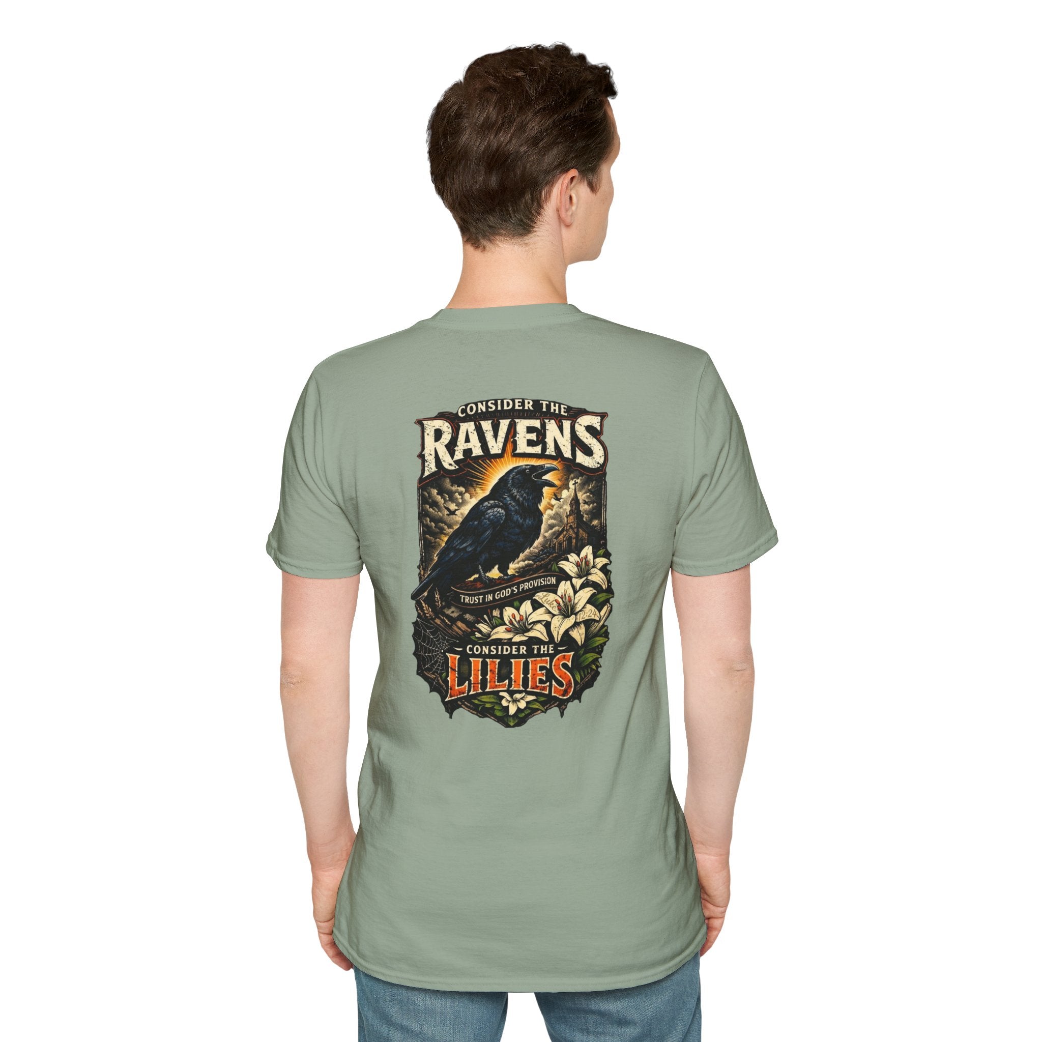 "Consider the Ravens" (Design on Back/Logo on Front)