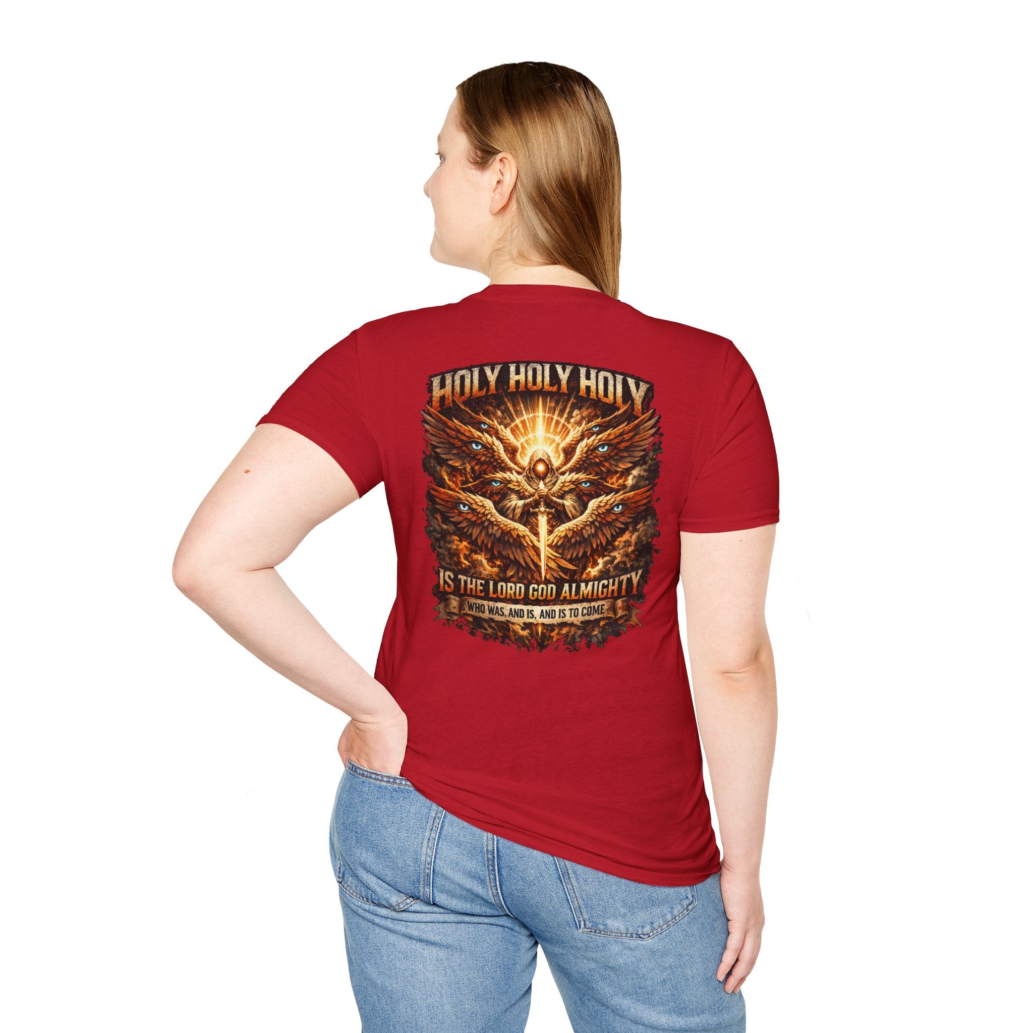 "HOLY, HOLY, HOLY!" (Design on Back/Logo on Front)