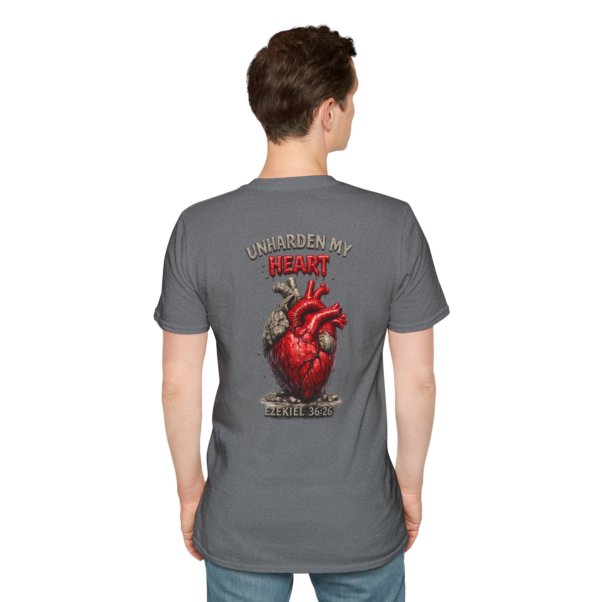 "Heart of Flesh" (Design on Back/Logo on Front)