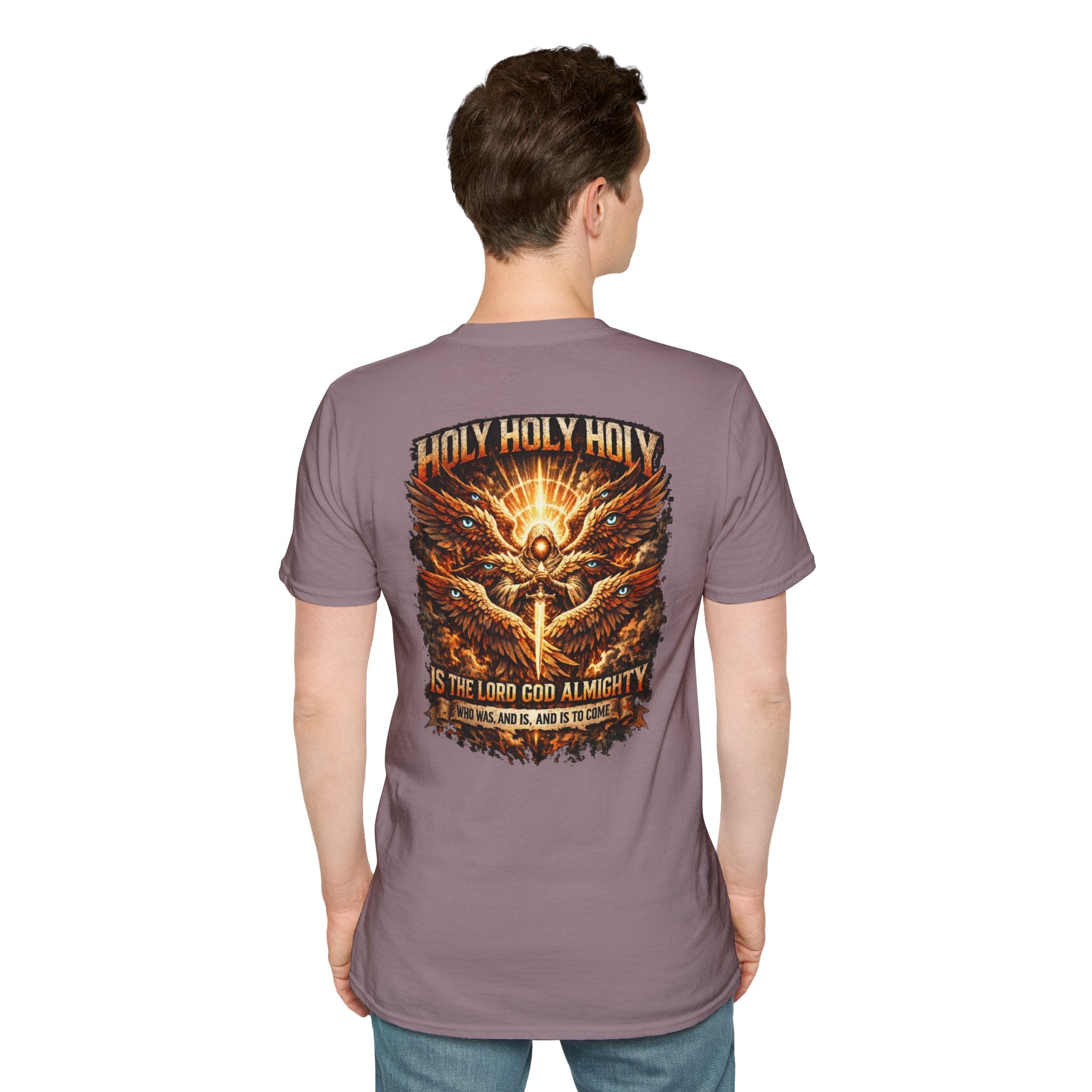 "HOLY, HOLY, HOLY!" (Design on Back/Logo on Front)