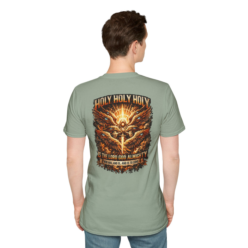 "HOLY, HOLY, HOLY!" (Design on Back/Logo on Front)