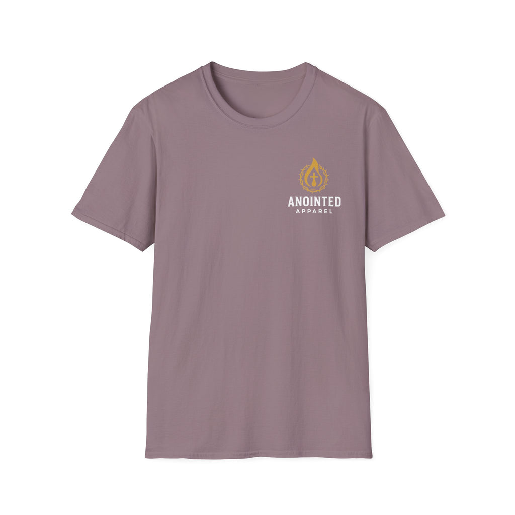 "Saved by Grace" (Design on Back/Logo on Front)