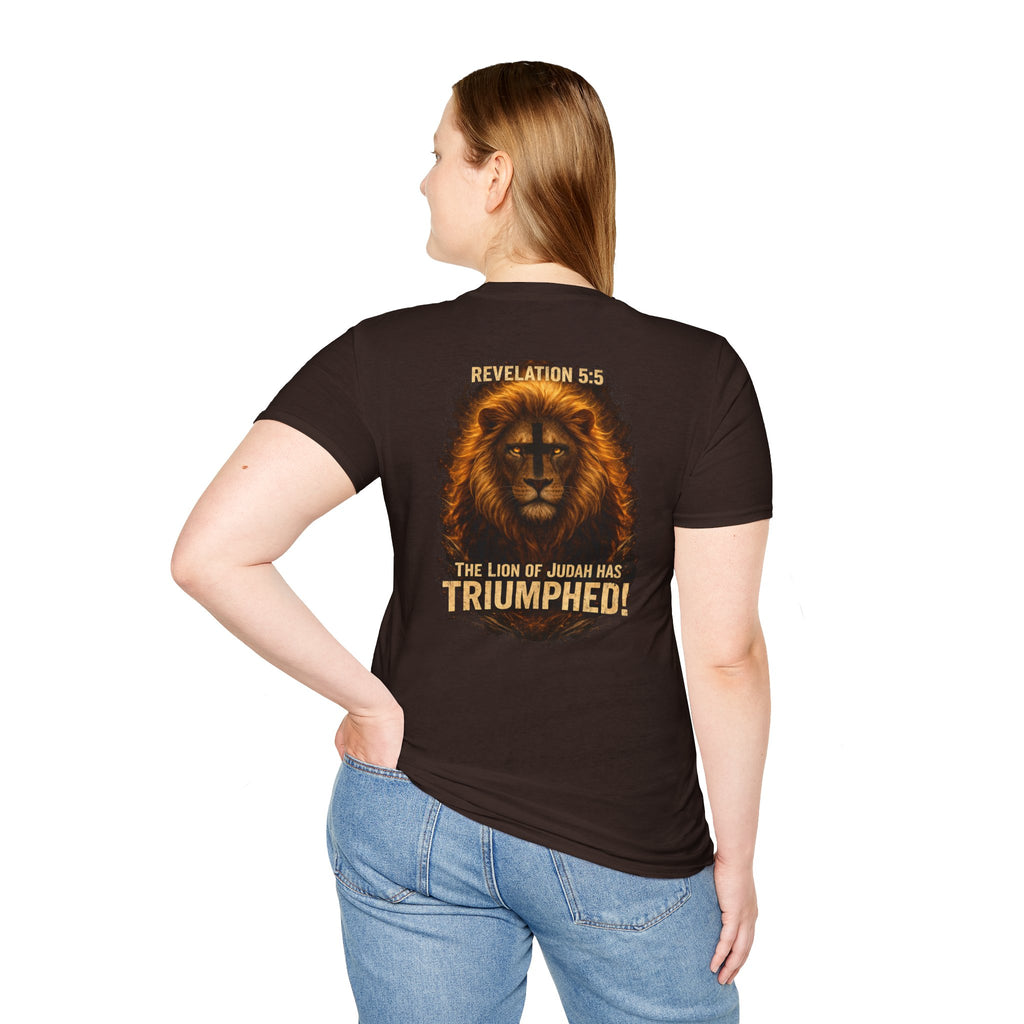 "The Lion of Judah" (Design on Back/Logo on Front)
