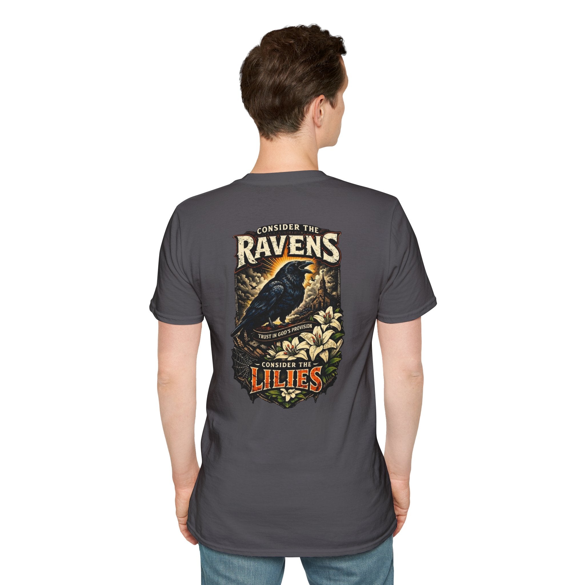 "Consider the Ravens" (Design on Back/Logo on Front)