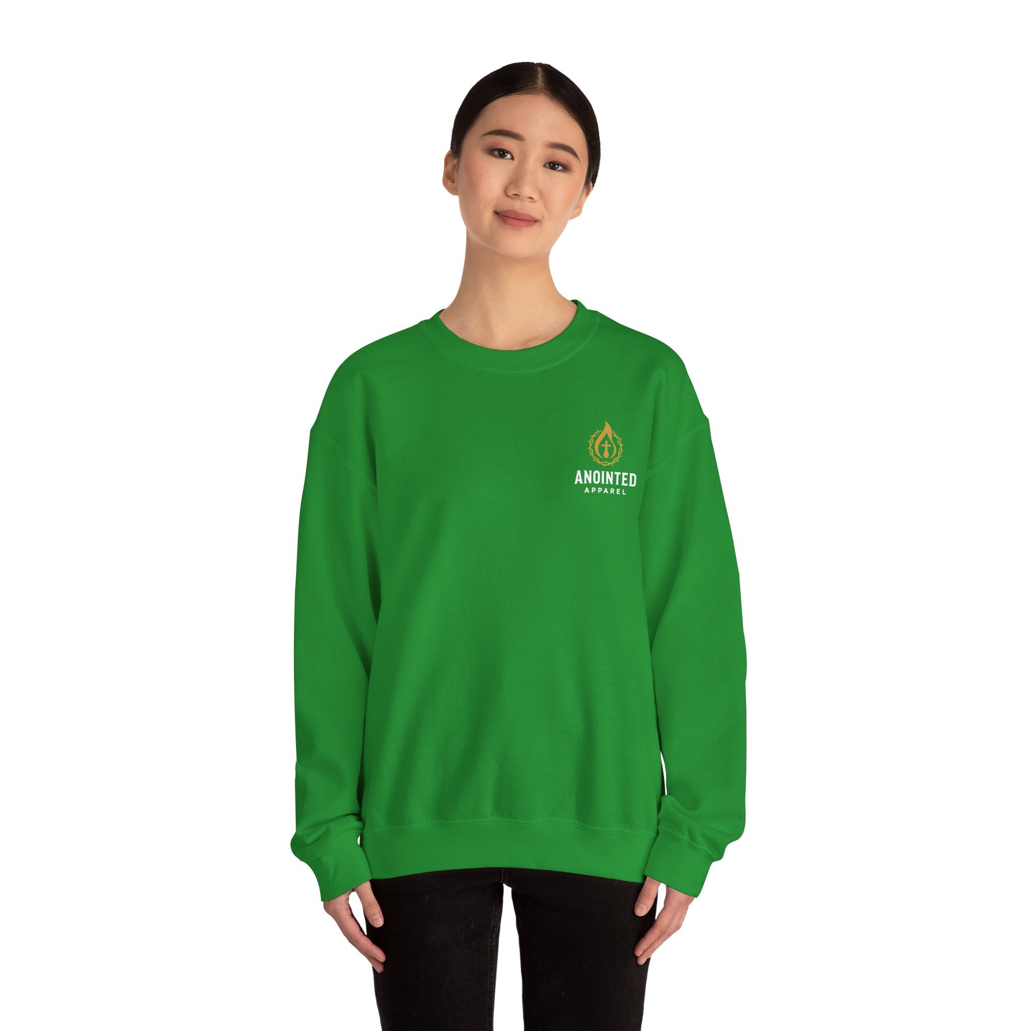 Graves Into Gardens Crewneck Sweatshirt (Design on Back/Logo on Front)