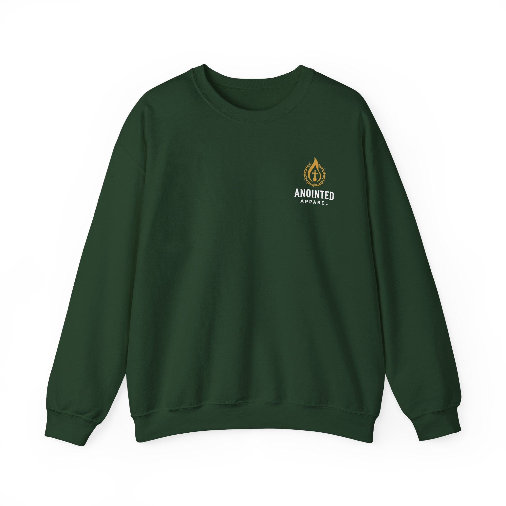 Graves Into Gardens Crewneck Sweatshirt (Design on Back/Logo on Front)
