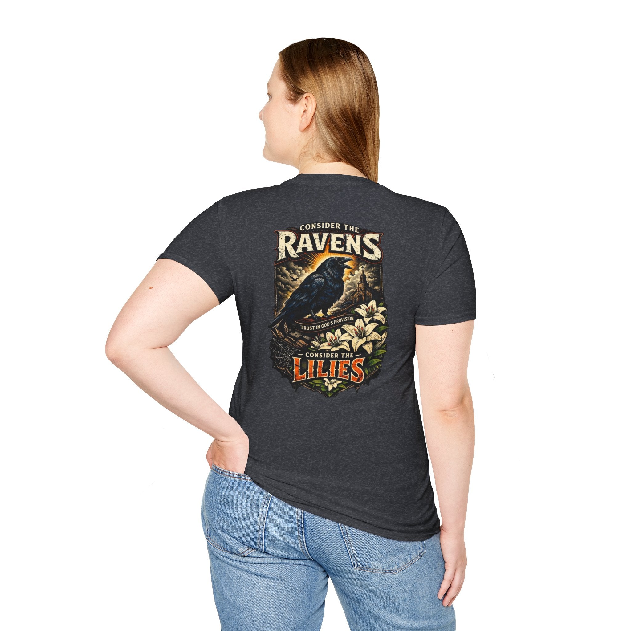 "Consider the Ravens" (Design on Back/Logo on Front)