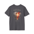 Ezekiel 36:26 - "Heart of Flesh" (Ladies) (Design on Back/Logo on Front)