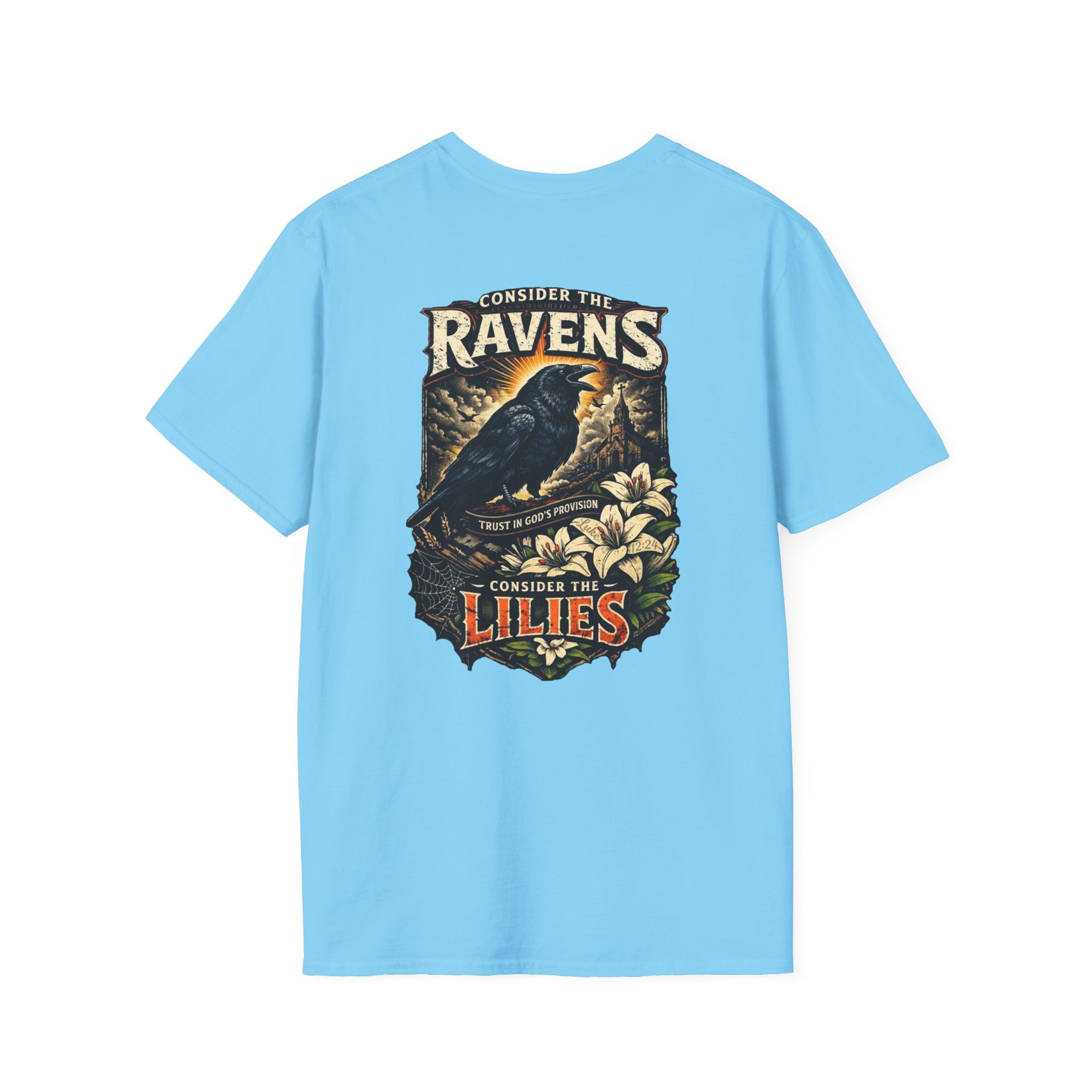 "Consider the Ravens" (Design on Back/Logo on Front)