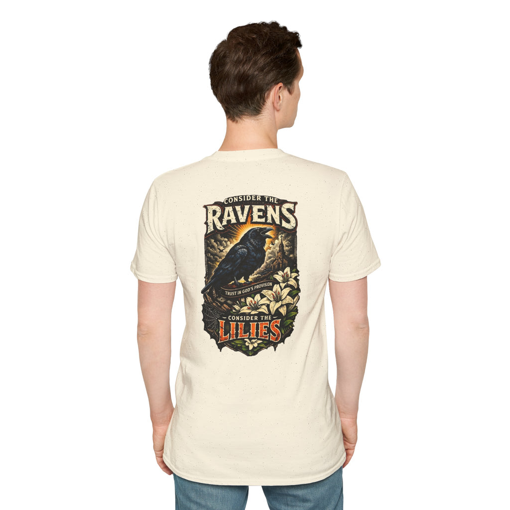 "Consider the Ravens" (Design on Back/Logo on Front)