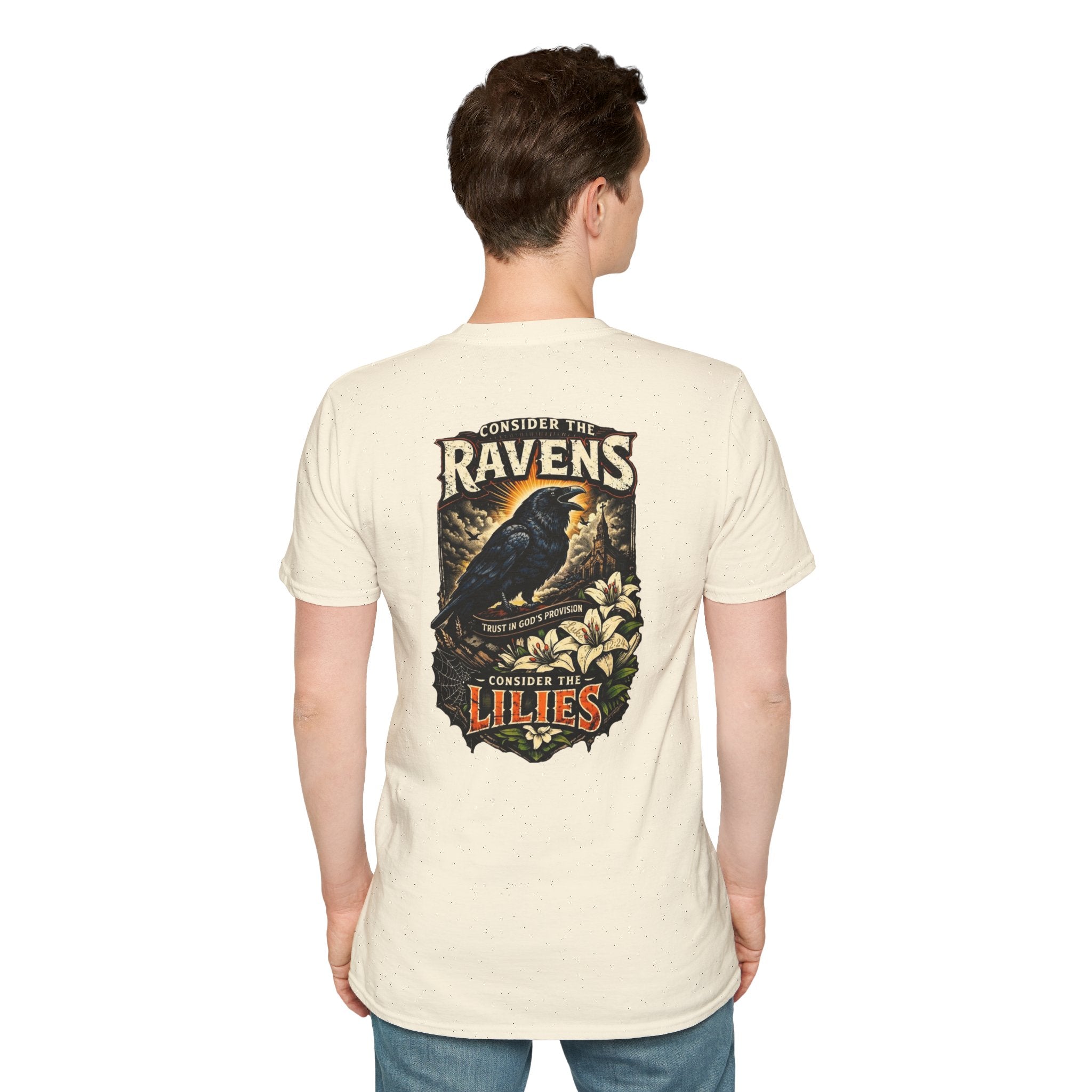 "Consider the Ravens" (Design on Back/Logo on Front)