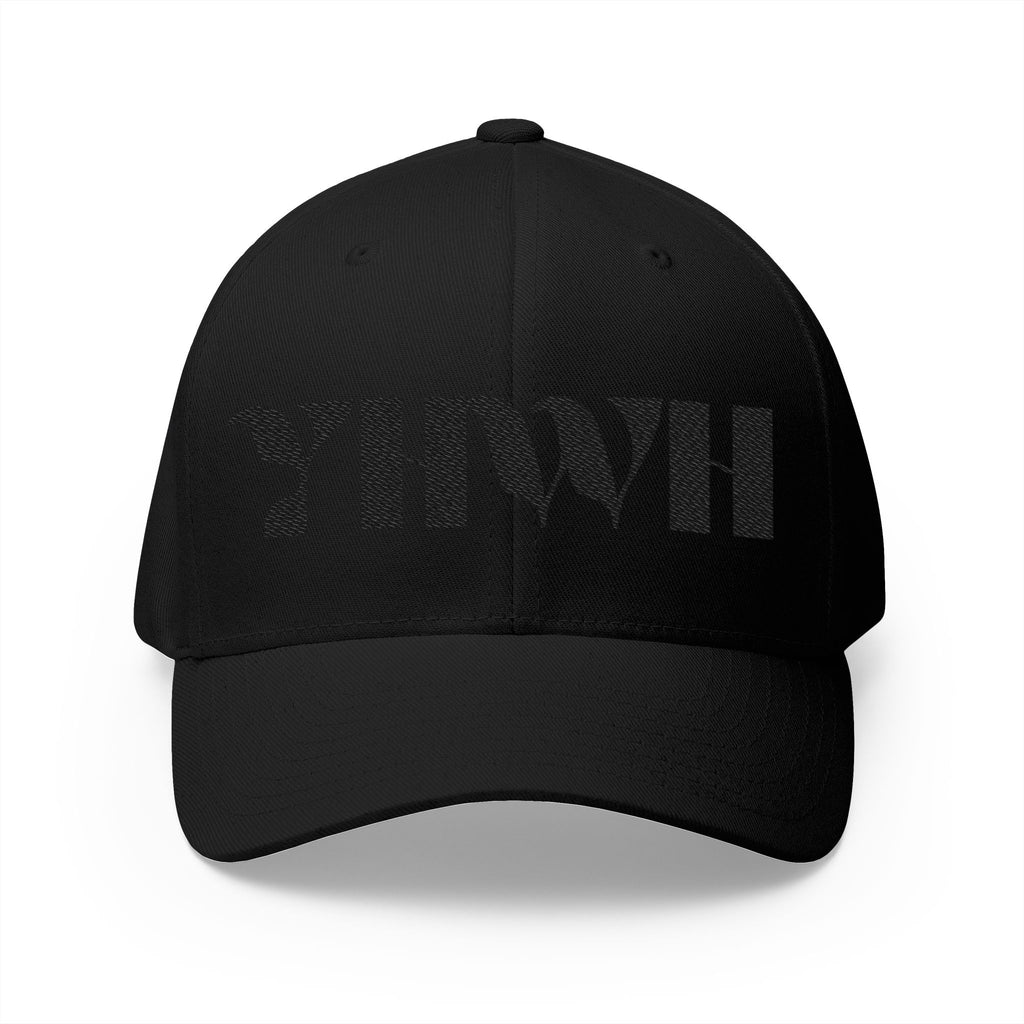 Signature Series "YHWH" FlexFit Closed-Back (Black) (Triple Embroidered)