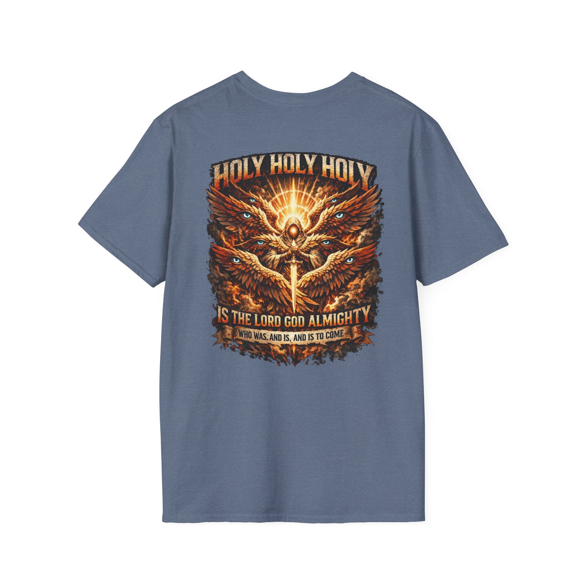 "HOLY, HOLY, HOLY!" (Design on Back/Logo on Front)
