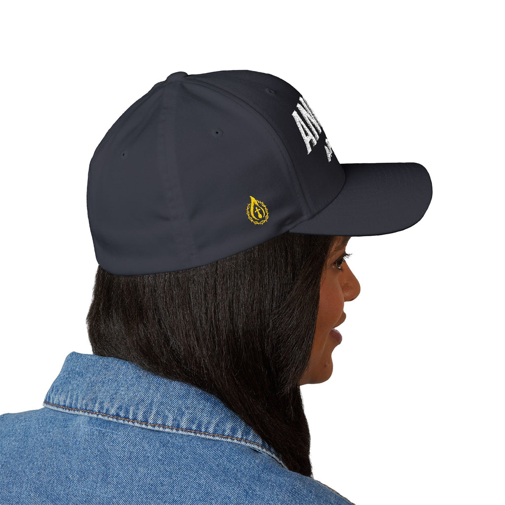 "Anointed" Christian FlexFit Hat – Elevated Edition (Front + Side Embroidery)