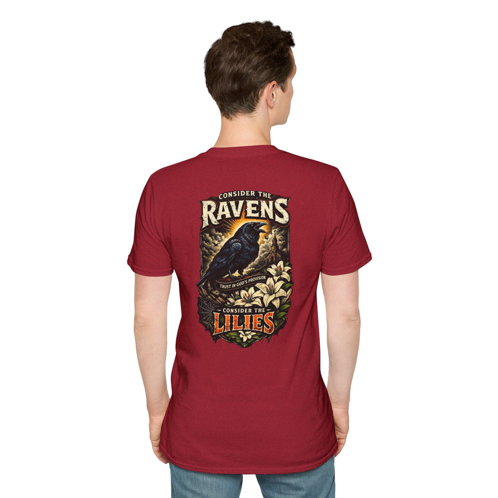 "Consider the Ravens" (Design on Back/Logo on Front)
