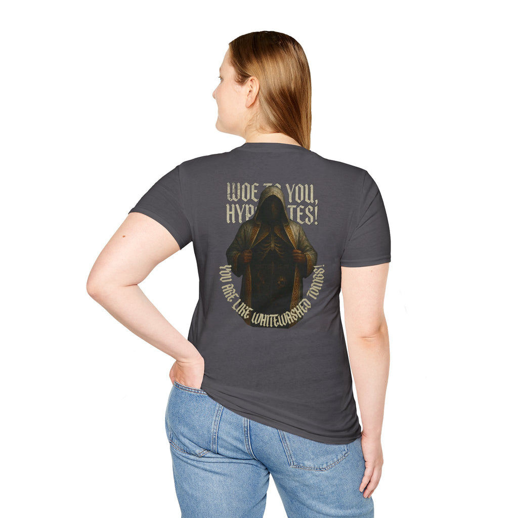 "Whitewashed Tombs" (Design on Back/Logo on Front)