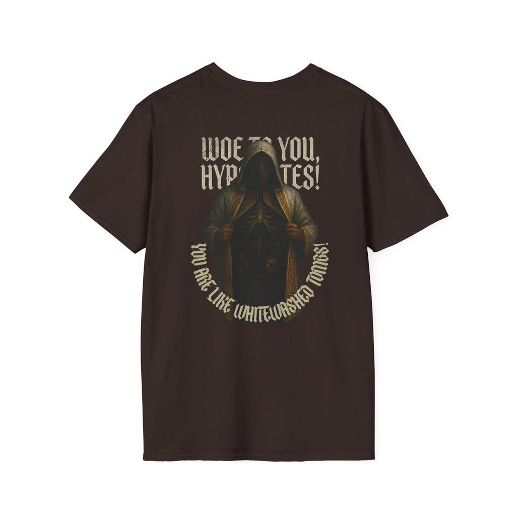 "Whitewashed Tombs" (Design on Back/Logo on Front)