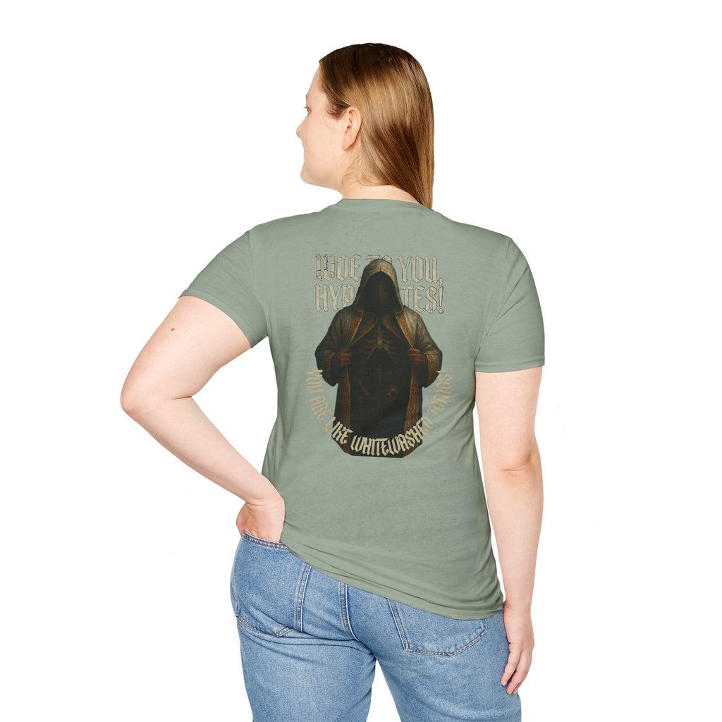 "Whitewashed Tombs" (Design on Back/Logo on Front)