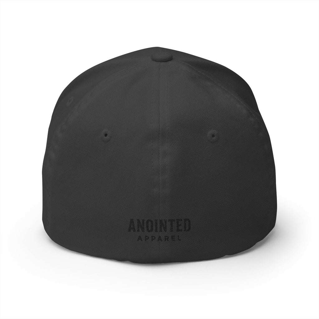 Signature Series "YHWH" FlexFit Closed-Back (Black) (Triple Embroidered)
