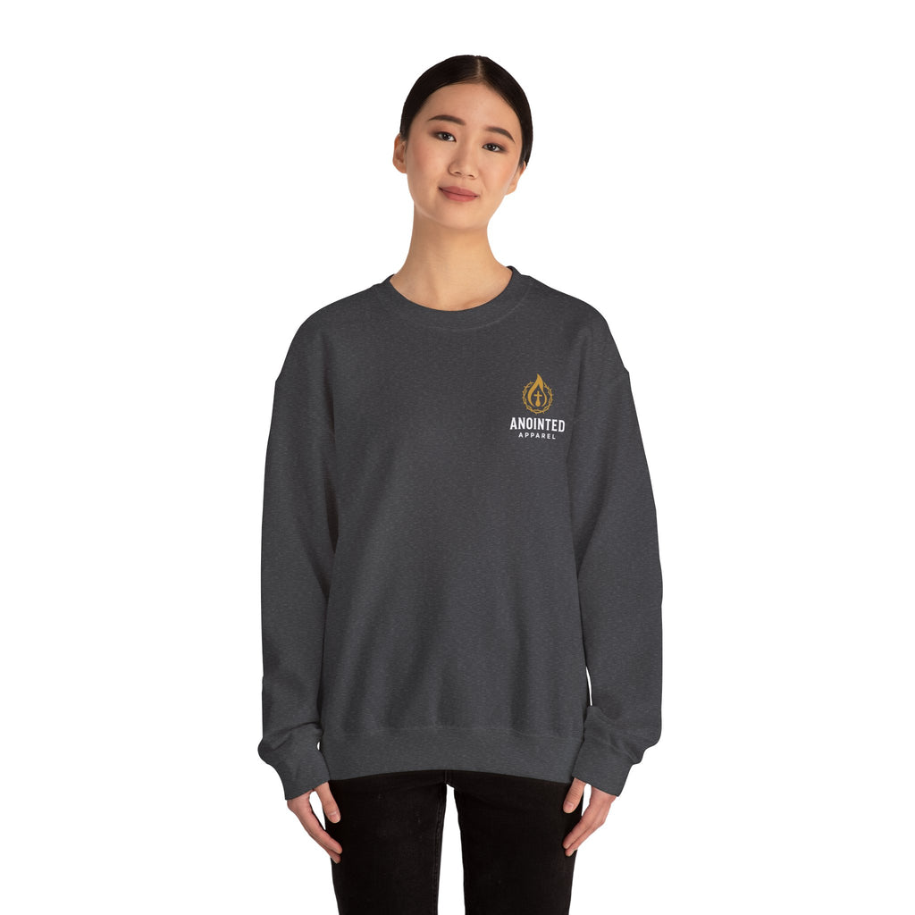 Graves Into Gardens Crewneck Sweatshirt (Design on Back/Logo on Front)