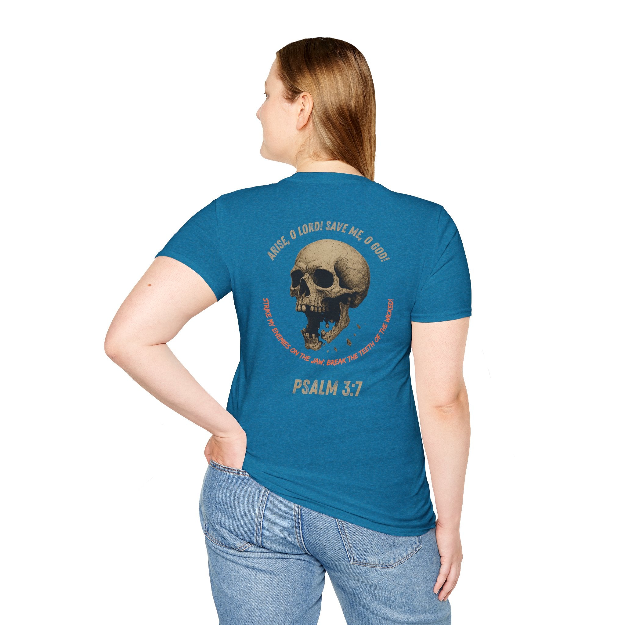 Psalm 3:7 - "Arise, O Lord!" (Design on Back/Logo on Front)