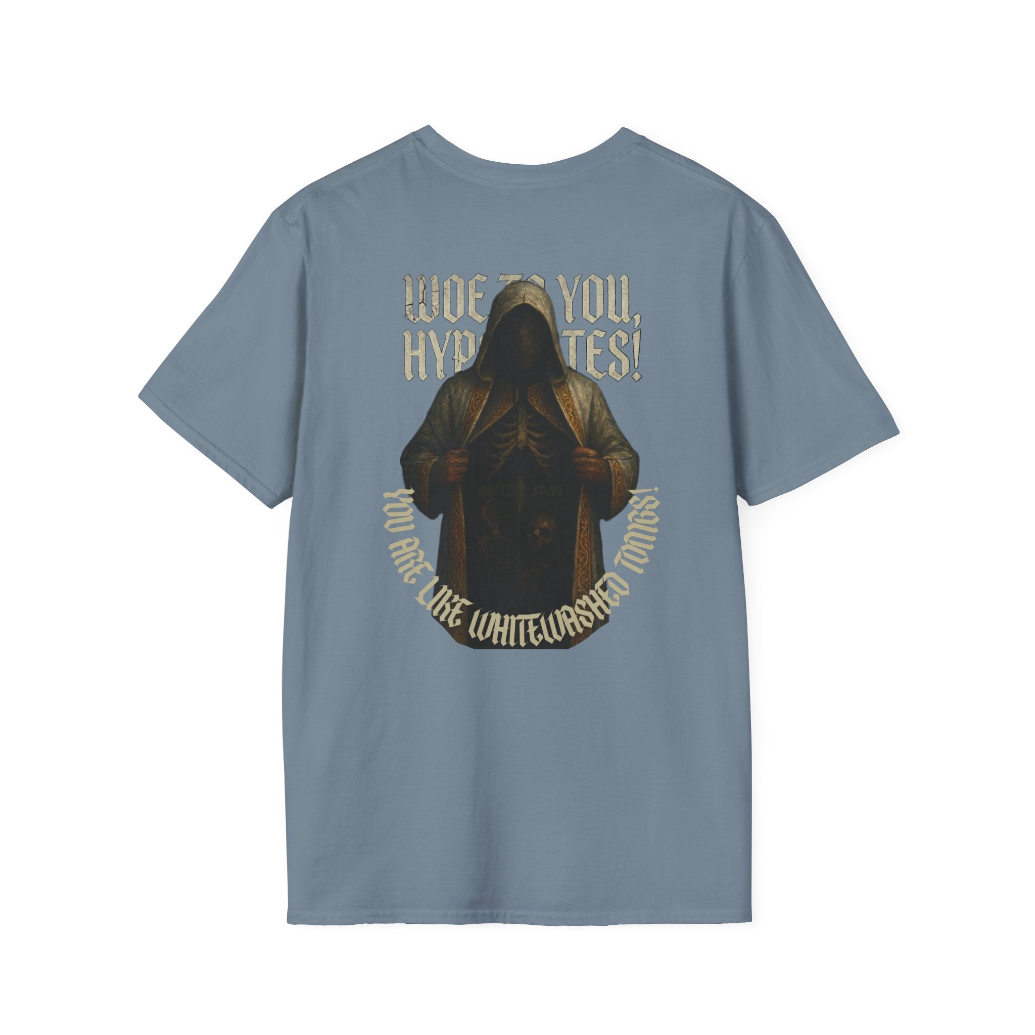 "Whitewashed Tombs" (Design on Back/Logo on Front)