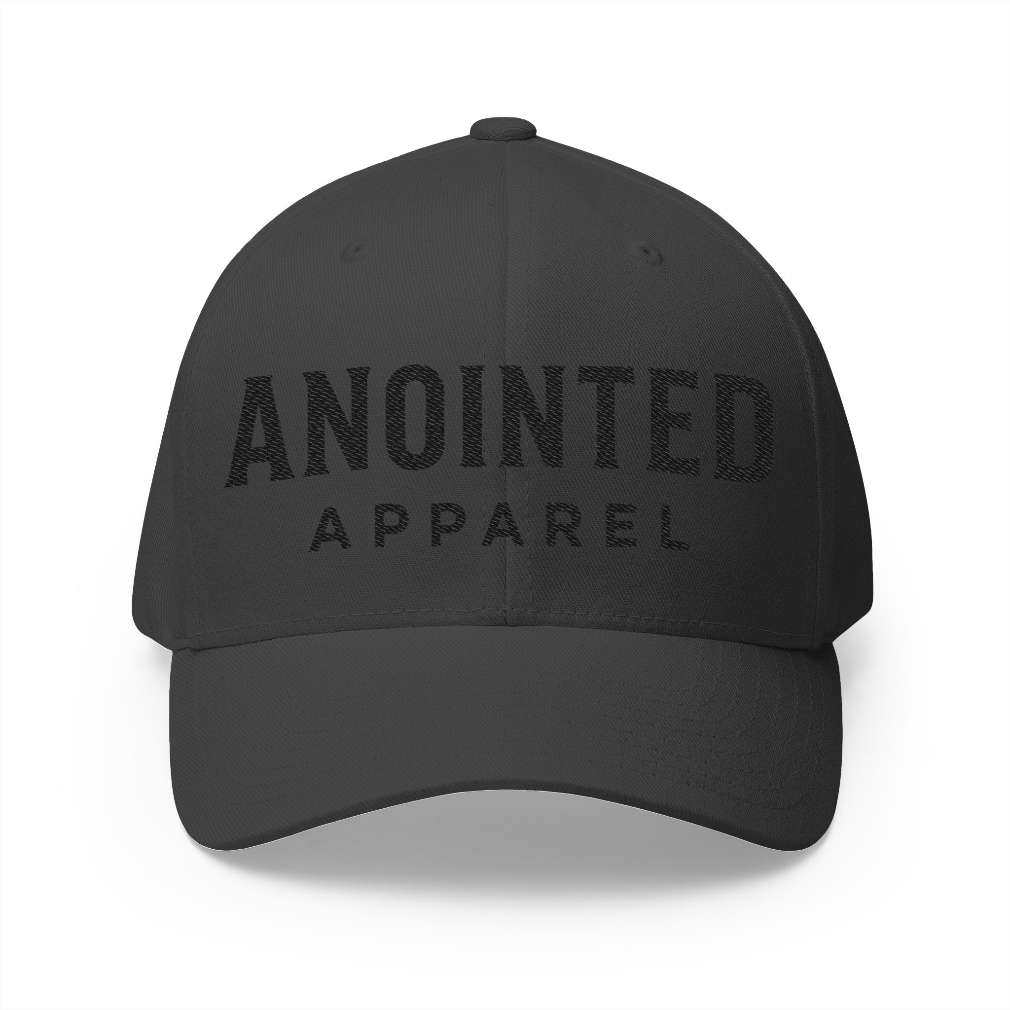 "Anointed" Christian FlexFit Hat – Elevated Edition (Front + Side Embroidery)