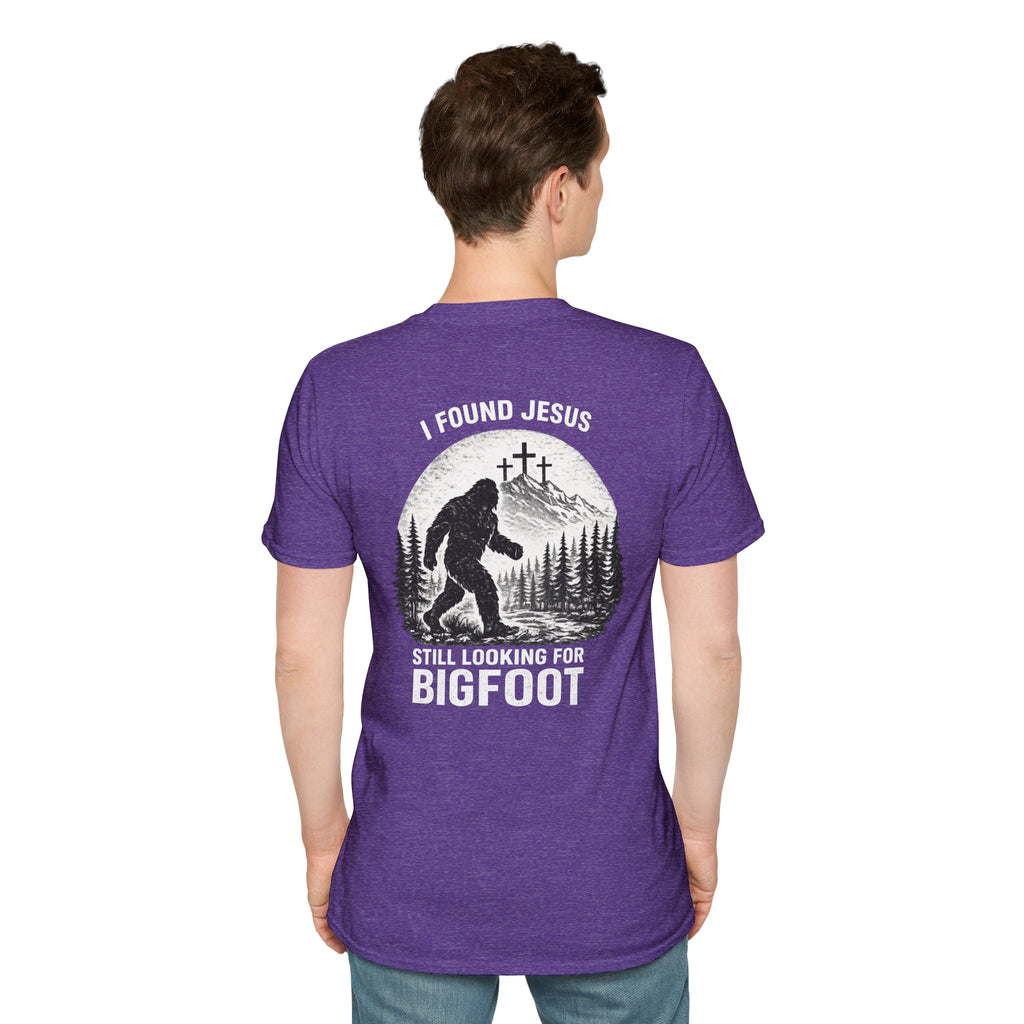 "Jesus and Bigfoot" (Design on Back/Logo on Front)